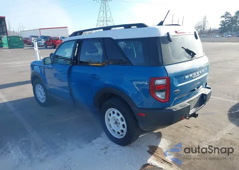 2023 Ford Bronco Sport Heritage Limited z USA, uszkodzony, nr VIN 3FMCR9H97PRD19802